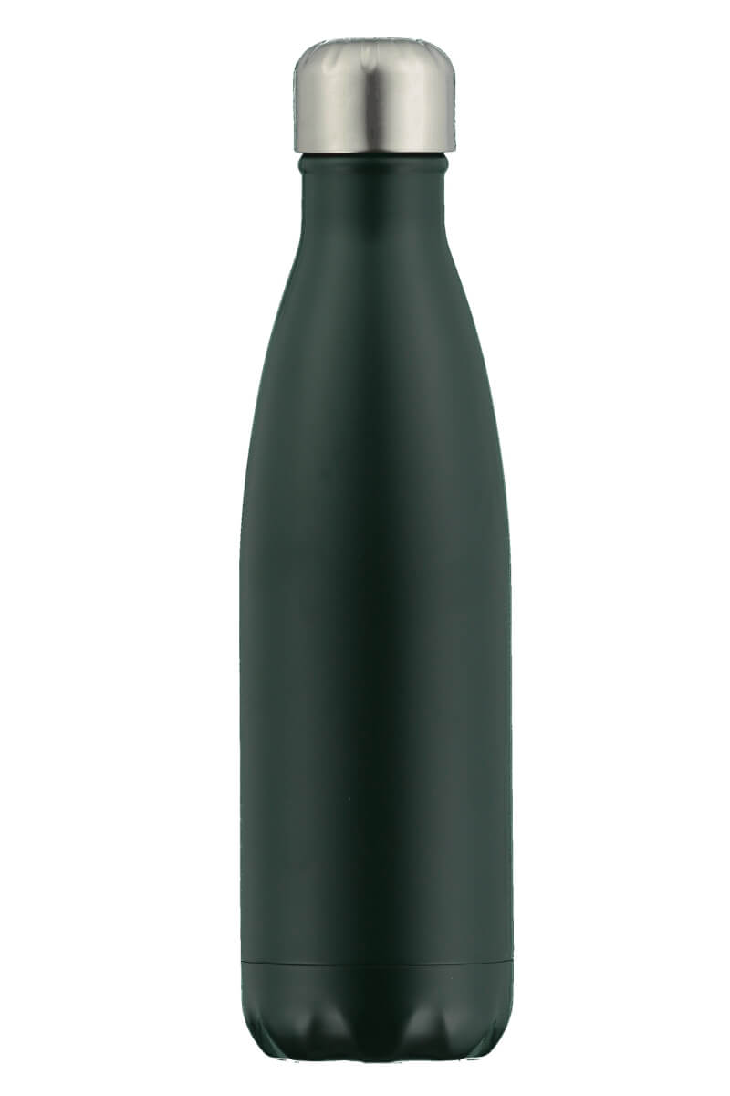 SEA YOGI // water bottles in green 24 hours cold or hot by Chilly, 500ml