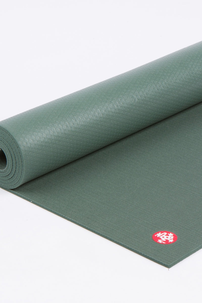SEA YOGI // Pro Ultimate mat, 6mm thick and in Black Sage style by Manduka, rolled out image