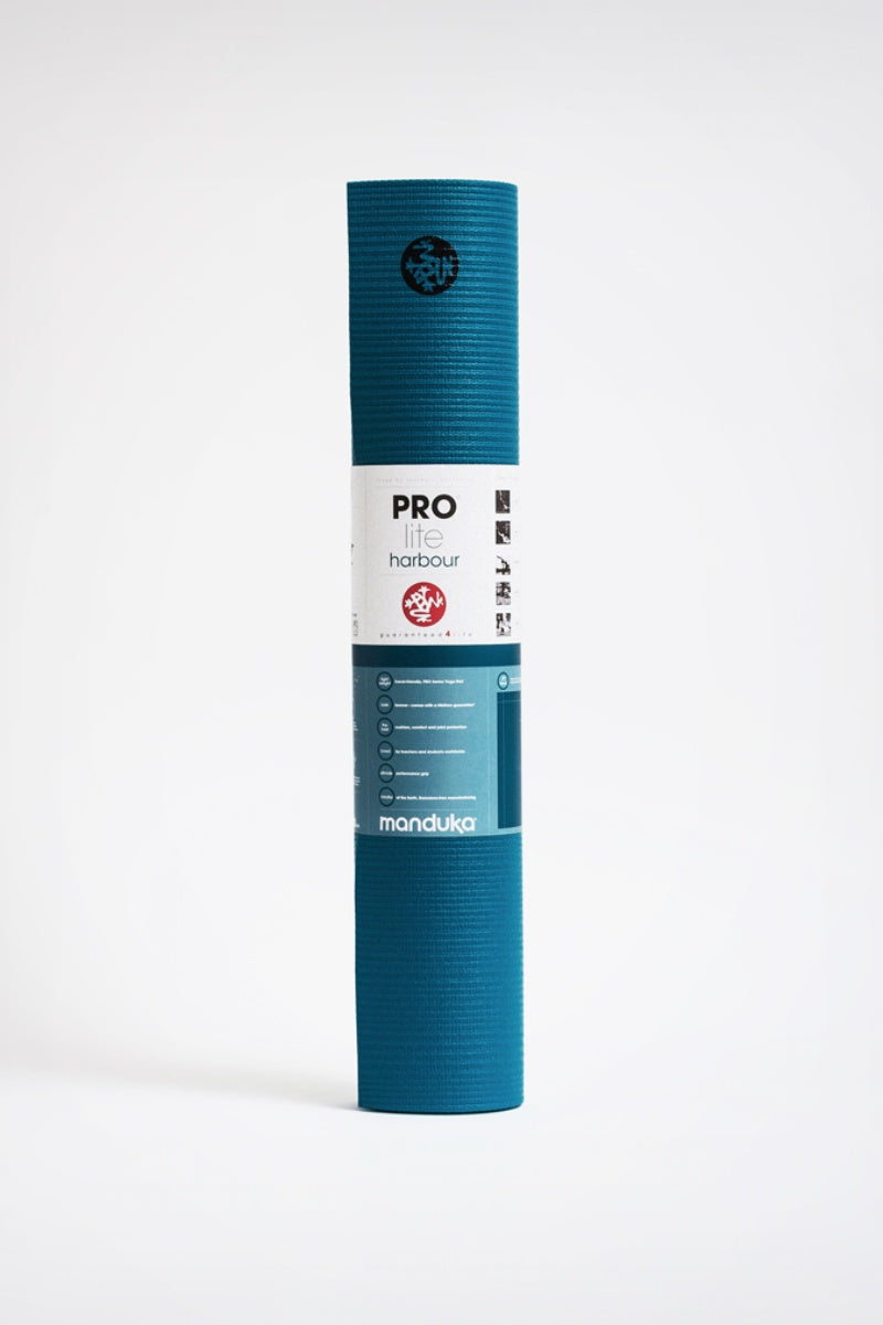 SEA YOGI // Prolite mat, 5mm thick and in Harbour style by Manduka, standing image