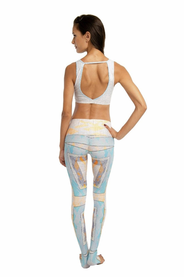 SEA YOGI // Navajo Endless leggings by Niyama Sol, Online Yoga boutique, back