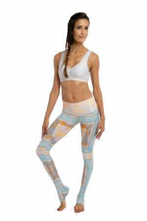 SEA YOGI // Navajo Endless leggings by Niyama Sol, Online Yoga boutique, front