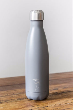 SEA YOGI water bottles in black, 24 hours cold or hot by Chilly, 500ml